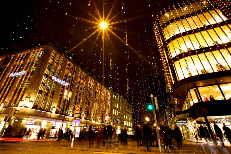 Bahnhofstraße Zürich Weihnachtsbeleuchtung Bahnhofstraße Zürich Weihnachtsbeleuchtung