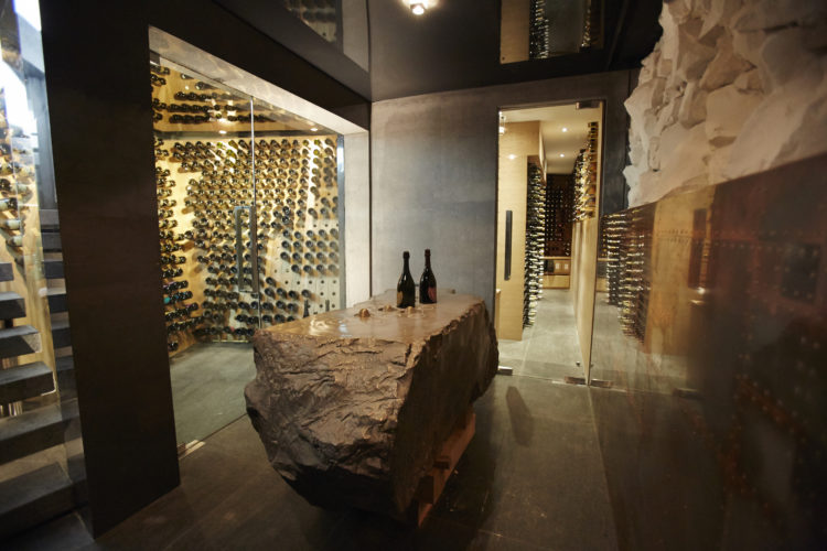 ChampagneCellar_Signature Foto: Der Champagner Keller des Ellerman House.
