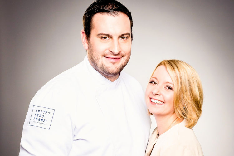 Fritz´s Frau Franzi_Düsseldorf_The Frtitz GmbH_Team_Magazin Küchenchef Benjamin Kriegel & Restaurantleiterin Ramona Leinweber