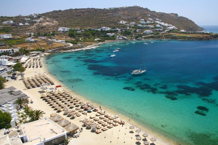 Ornos-Beach-Mykonos Ornos-Beach-Mykonos