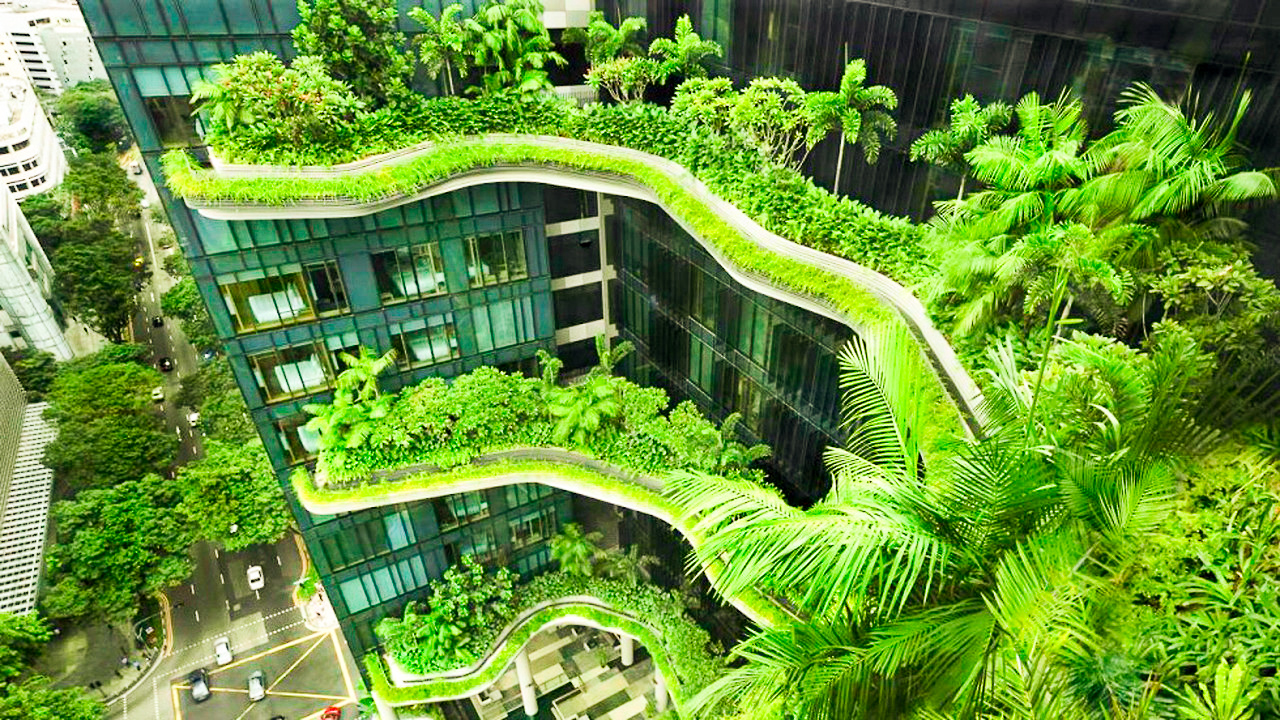 PARKROYAL on Pickering Singapur Derselbe Luxus in Grün Travel Grand